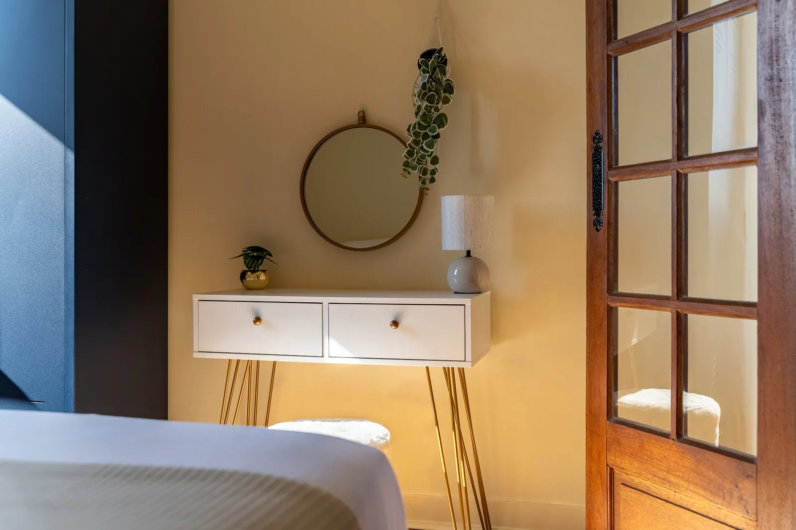 Chambre de l'appartement du Cloître Saint-Patrice